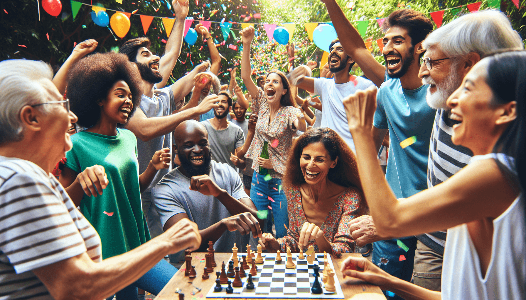 Community event celebration